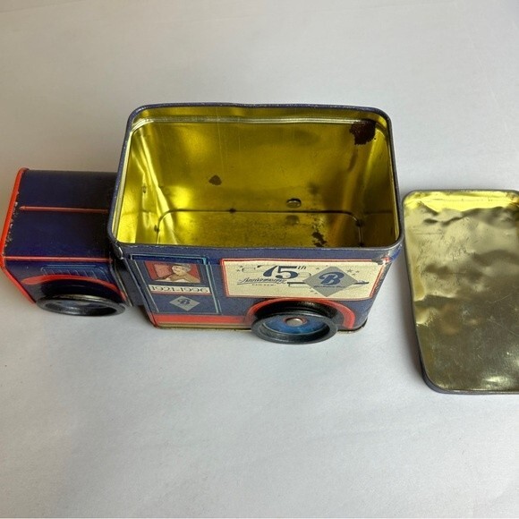 Brook Shine Bros vintage 75 years anniversary Truck shaped Tin 1996 - Picture 5 of 10